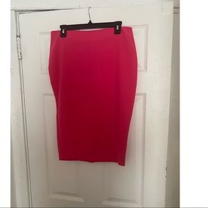 Kardashian Kollection Hot Pink Pencil Skirt